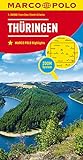 MARCO POLO Regionalkarte Deutschland 07 Thüringen 1:200.000: Wegenkaart Schaal 1 : 200.000
