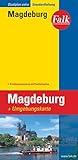Falk Stadtplan Extra Standardfaltung Magdeburg