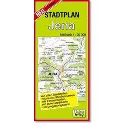 Stadtplan Jena 1 : 20 000