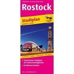 Rostock. Stadtplan 1:16 000