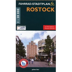 Fahrradstadtplan Rostock 1:20 000