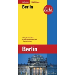 Falk Stadtplan Falkfaltung Berlin, 1: 24 500-1:40 000 - Stadtpläne