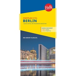 Falk Stadtplan Extra Berlin 1:26 500-1:43 500