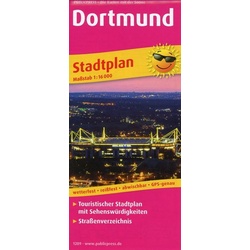 Dortmund. Stadtplan 1:16 000