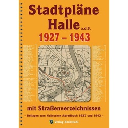Stadtpl&auml;ne Halle a.d.S. 1927-1943 [STADTPLAN]
