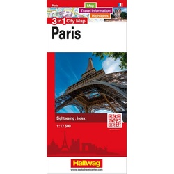 Stadtplan Paris 1:17 500