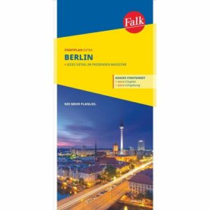 Falk Stadtplan Extra Berlin 1:26.500, Karte (im Sinne von Landkarte)